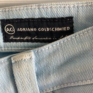 Adriano Goldschmied light blue denim skirt